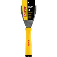 Premium Bent Pole Scraper, Stainless Steel Blade, 3" Wide, Plastic Handle - Purdy 14A900540
