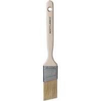 Master Blend Angle Sash Brush, White China, Wood Handle, 1-1/2" Width - Bestt Liebco 552567200