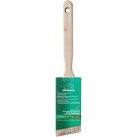 One Coat Angle Sash Brush, White China, Wood Handle, 2" Width - Bestt Liebco 996841200