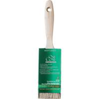 One Coat Trim & Wall Brush, White China, Wood Handle, 2" Width - Bestt Liebco 996840200