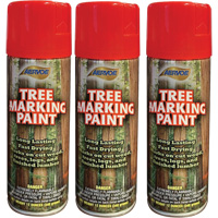 Peinture fluorescente pour marquer les arbres Aervoe 690, Rouge fluorescent, 16 oz - Aervoe 690