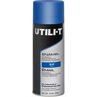 UTILI-T General Purpose Enamel Spray Paint, Blue, Gloss, 10 oz./283 g, Aerosol Can - Rust-Oleum 387394