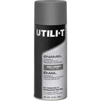 Peinture-&eacute;mail en a&eacute;rosol polyvalent UTILI-T, Appr&ecirc;t gris, 10 oz/283 g, Canette a&eacute;rosol - Rust-Oleum 387397