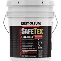 Rev&ecirc;tement d'acrylique SafeTex Easy-Tread, 4 gal., &agrave; l'eau, Fini mat profond/Textur&eacute;, Rouge -  