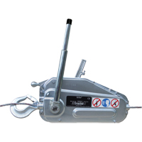 Tirfor&reg; Wire Rope Hoist - TU17, 5/16" Wire Diameter, 2000 lbs. (1 tons) Capacity - Tractel 18019