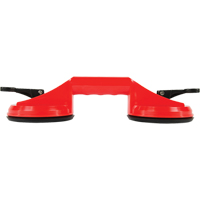 Ventouses de levage manuel - Ventouses doubles, 66 lb Capacit&eacute;, 4-5/8", Levier, 13" Longueur de la manche - All-Vac Industries A7703DC