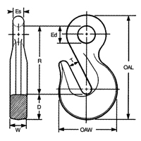 Alloy Steel Hooks - Campbell 5624815