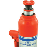 JHJ-5 Crics &agrave; bouteille pour usage tr&egrave;s intensif, 5 tonne(s), 15-3/8" Hauteur &eacute;lev&eacute;e - Strongarm 140103
