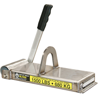 Basiclift Magnets, 1500 lbs. (0.75 tons) Holding Cap., 14-1/2" L x 5-5/8" W x 5-1/2" H - Mag-Mate BL1500
