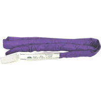 &eacute;lingues rondes, Mauve, 2" la x 8' lo, 3000 lb Charge verticale - Ben-Mor SL030X08PUR2