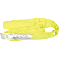 &eacute;lingues rondes, Jaune, 2" la x 10' lo, 9000 lb Charge verticale - Ben-Mor SL090X10YEL2
