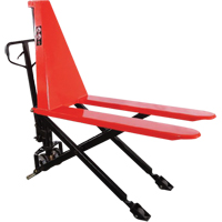 EMSL22N Manual Scissor Skid Lift, 46"L x 27"W, Steel, 2200 lbs. Capacity - Mobile Industries 117227N-ECO