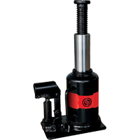Cric-bouteille, 12 tonnes, 10-4/5" Hauteur &eacute;lev&eacute;e - Chicago Pneumatic CP81120