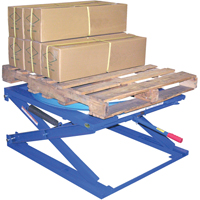 Adjustable Pallet Stand, 42-1/4" L x 40" W, 4000 lbs. Cap. - Vestil PS-4045/CA