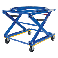 Adjustable Pallet Stand - Mobile, 42-1/2" L x 40" W, 1500 lbs. Cap. - Vestil PS-4045/CA-CK
