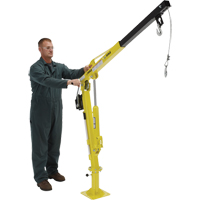 Winch Operated Truck Jib Crane, 500 lbs. (0.25 tons) Capacity, 102' Max. Clearance - Vestil WTJ-2