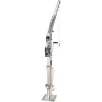 Winch Operated Truck Jib Crane, 1000 lbs. (0.5 tons) Capacity, 97" Max. Clearance - Vestil WTJ-4-G