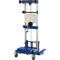 Gerbeur pour chariot &eacute;l&eacute;vateur - conception &agrave; contrepoids, Fonctionnement Treuil manuel, Capacit&eacute; 500 lb, Lev&eacute;e max 47" - Vestil A-LIFT-CB