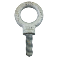 Boulon &agrave; œil, 1-13/16" dia, 1-3/8" lo, Galvanis&eacute;, 2000 lb (1 tonne) capacit&eacute; - Gray Tools 88714