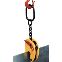 Topal Multiposition Plate Clamp KS075 0-15, 1650 lbs. (0.825 tons), 0" - 9/16" Jaw Opening - Tractel 050238