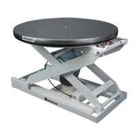 EZ Loader&reg; E Self-Levelling Pallet Positioner - Stainless Platform, 43" L x 43" W, 4000 lbs. Cap. - Bishamon EZ LOADER-E*