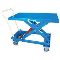 Table de travail mobile avec nivellement automatique &agrave; ciseaux MobiLeveler, 32-3/10" lo x 19-4/5"la, Acier, Capacit&eacute; 460 lb - Bishamon ESX-21