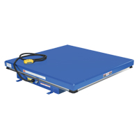 Hydraulic Scissor Lift Table, Steel, 48" L x 24" W, 3000 lbs. Cap. - Vestil AHLT-2448-3-43