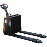 Transpalette &eacute;lectrique motoris&eacute;, Capacit&eacute; 4500 lb, 48" lo x 30,25" la - Vestil EPT-2748-45