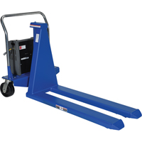 Electric Skid Lift, Steel, 2500 lbs. Capacity - Vestil HIPM-2048-DC
