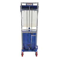 Hefti-Lift Load Stacker, Foot Pump Operated, 880 lbs. Capacity, 59" Max Lift - Vestil HYD-10
