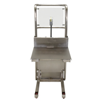 Hefti-Lift Load Stacker, Foot Pump Operated, 450 lbs. Capacity, 45-5/8" Max Lift - Vestil HYD-5-PSS