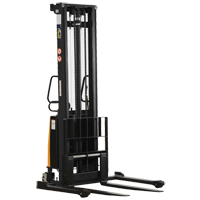Fork Lift Stacker, Electric Operated, 2000 lbs. Capacity, 150" Max Lift - Vestil SL-150-AA