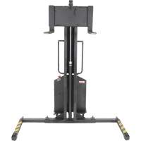 Gerbeur motoris&eacute; avec m&acirc;t &eacute;troit, Fonctionnement &eacute;lectrique, Capacit&eacute; 1000 lb, Lev&eacute;e max 63" - Vestil SLNM-63-AA