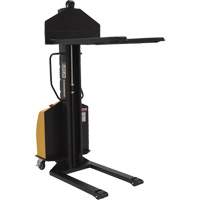 Gerbeur motoris&eacute; avec m&acirc;t &eacute;troit, Fonctionnement &eacute;lectrique, Capacit&eacute; 1000 lb, Lev&eacute;e max 63" - Vestil SLNM-63-FF