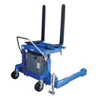 Basculeur ergonomique &agrave; chevauchement, Bascule 90°, Capacit&eacute;e 6000 lb, 72-13/16" lo x 57-1/4" la x 29-1/4" h - Vestil TMS-60-DC