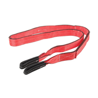 Polyester Sling, Double Ply, Twisted Eye, Type 4, 2'' W x 10' L, 6200 lbs. Vertical Cap. - Vanguard Steel 3404 0210