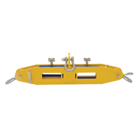 Forklift Lifting Beam, 7" x 2-1/2" Fork Pocket - Vestil FLB-D-10