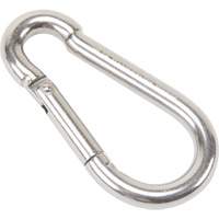 Stainless Steel Snap Hook, 500 lbs (0.25 tons) Working Load Limit, 5/16" Size, 1/2" Eye - KLETON 