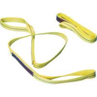 Nylon Sling, Double Ply, Double Eye, Type 3, 1" W x 6' L, 1000 lbs. Vertical Load Limit - Sky Hook 8510-6