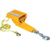 Auto-Tension Hoisting Hook, 5-1/2" x 1-1/2" Fork Pocket - Vestil S-FORK-4-AT
