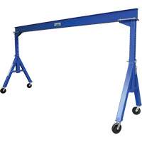 Adjustable Height Gantry Crane, 15' L, 4000 lbs. (2 tons) Capacity - Vestil AHS-4-15-14