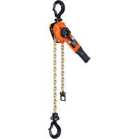 Series 653-A Ratchet Lever Hoist, 10' Lift, 3000 lbs. (1.5 tons) Capacity, Steel Chain - Columbus Mckinnon C5316A