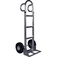 Diable d&eacute;mont&eacute;s , Prise En P, Aluminium, Hauteur de 55", Capacit&eacute; 500 lb - Magliner HMK1LBUA4