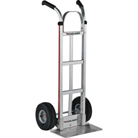 Diable d&eacute;mont&eacute;s , Prise Double, Aluminium, Hauteur de 48", Capacit&eacute; 500 lb - Magliner HMK116G11V