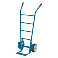 Heavy-Duty Hand Truck, Dual Handle, Steel, 52" Height, 1000 lbs. Capacity - KLETON 