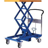 Dandy Lift Scissor Lift Table, 34-4/5" L x 23-3/5" W, Steel, 770 lbs. Capacity - Southworth A-350W