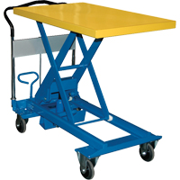 Dandy Lift Scissor Lift Table, 35-5/8" L x 23-3/5" W, Steel, 1100 lbs. Capacity - Southworth A-500