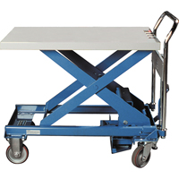 Dandy Lift Scissor Lift Table, 28" L x 17-7/10" W, Steel, 330 lbs. Capacity - Southworth L-150