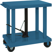 Table de travail hydraulique, 48" lo x 32" la, Acier, Capacit&eacute; 2000 lb - Wesco 260063