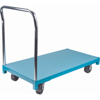 Platform Truck, 36" L x 24" W, 900 lbs. Capacity, Polyolefin Casters - KLETON 